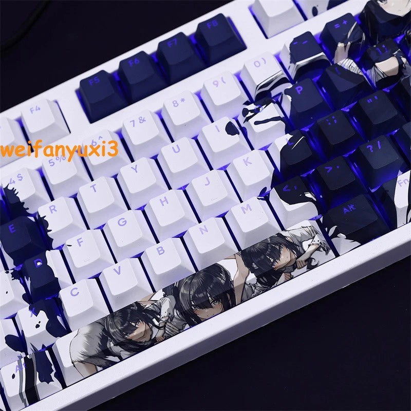 The Hungry Lamb 108 Keys PBT RGB Keycaps for Cherry MX Mechanical Keyboard Gift 07FC0E-D4 - KOEEK