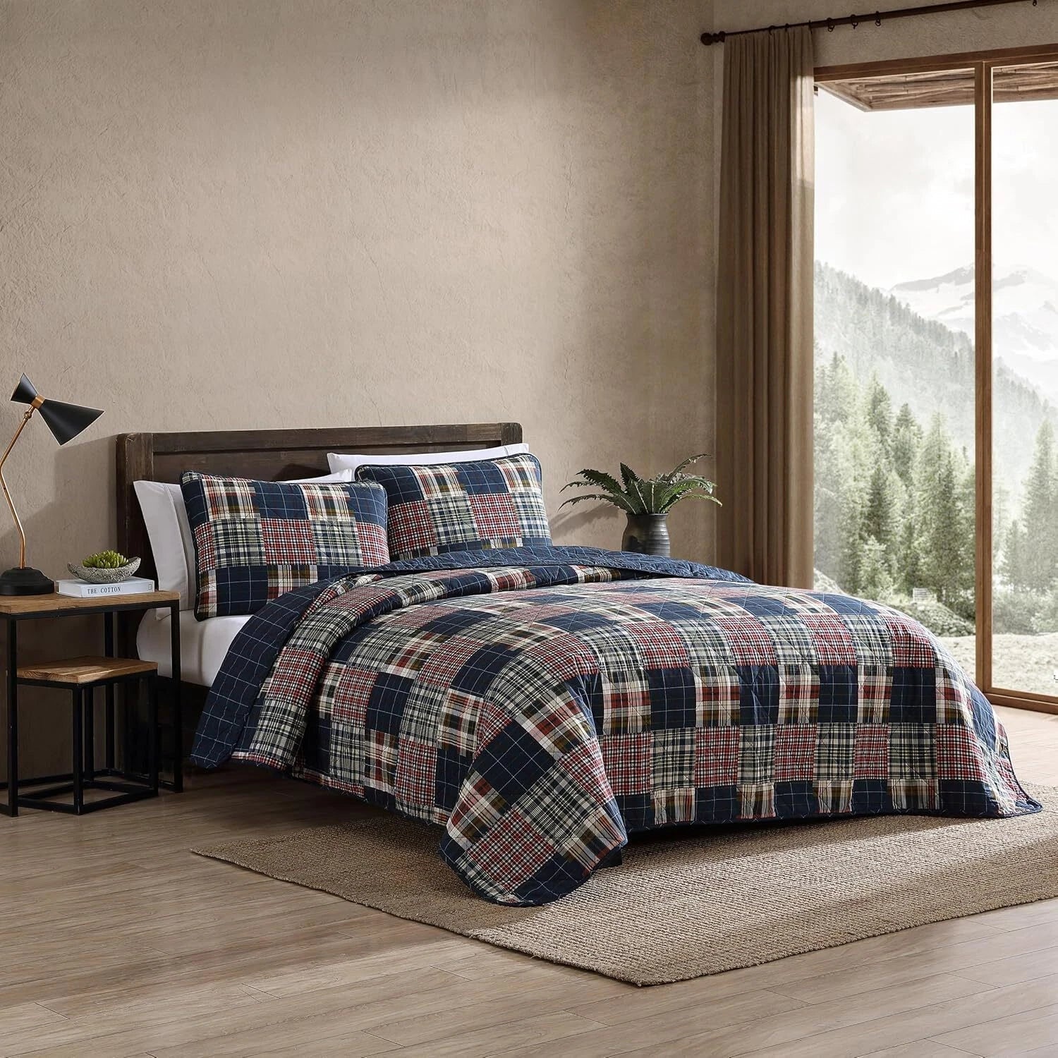 Twin Duvet Cover, Cotton Reversible Bedding with Matching Shams, All Seasons 07FC0E-D4 - KOEEK