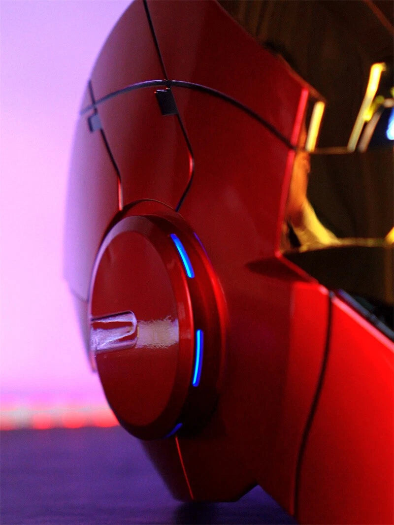 AUTOKING Iron Man MK5 1:1 Helmet Wearable Voice-control Mask Cosplay Golden Ver. 07FC0E-D4 - KOEEK