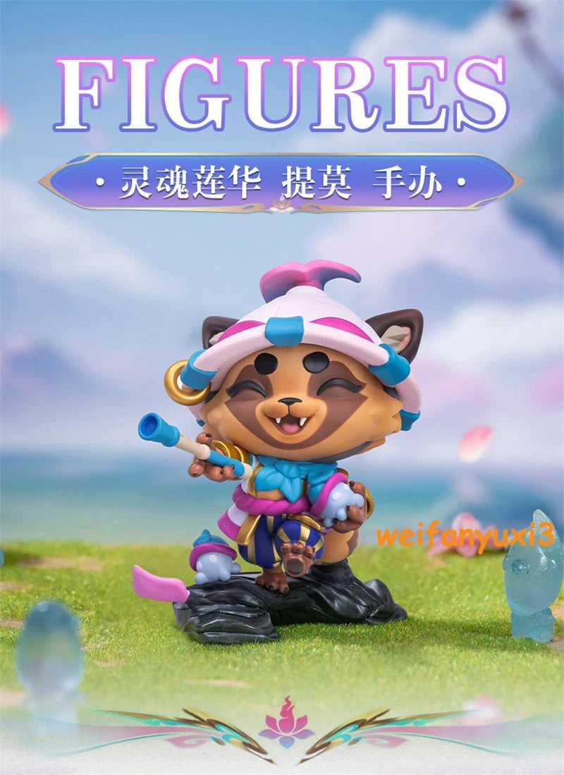 Official League of Legends Spirit Blossom Teemo PVC Figure Q Model Figurines Toy 07FC0E-D4 - KOEEK
