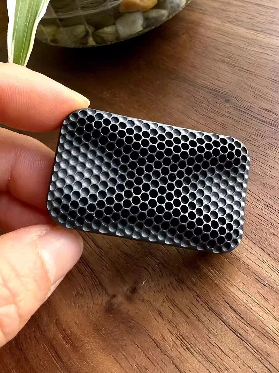 Coral Zirconium Alloy Unlimited Push EDC Mechanical Haptic Slider Fidget Slider 07FC0E-D4 - KOEEK