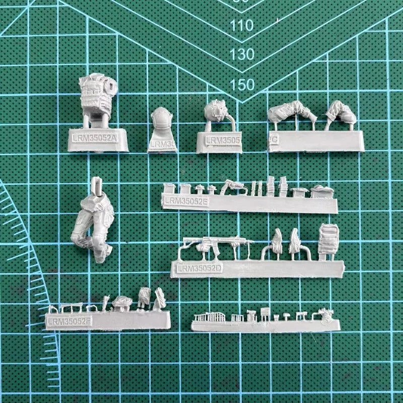1/35 Resin Model Kit Modern US Special Forces 6 Figures Unassambled Unpainted 07FC0E-D4 - KOEEK