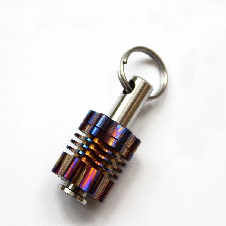 HotTITANER Damascus Knife Handle Lanyard DIY Bead Umbrella Rope Pendant Necklace TITANER - KOEEK