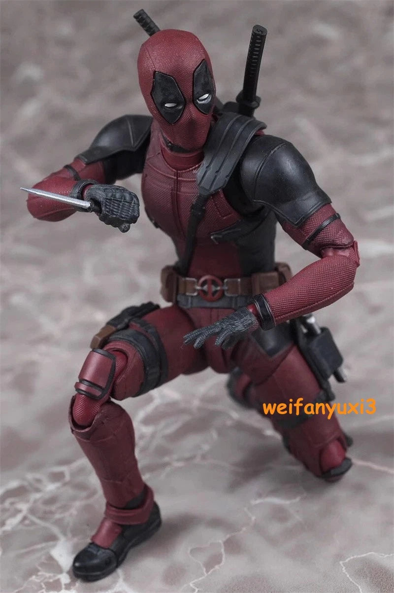 US STOCK S.H. Figuarts Deadpool 2 Marvel SHF Action Figure Replica Toy Xmas Gift MARVEL - KOEEK