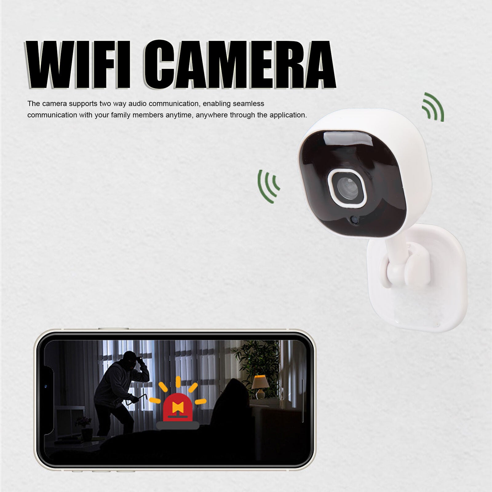 new Home Security Camera 1080P Night 2 Way Audio WiFi APP Viewing Surveillance koeek - KOEEK