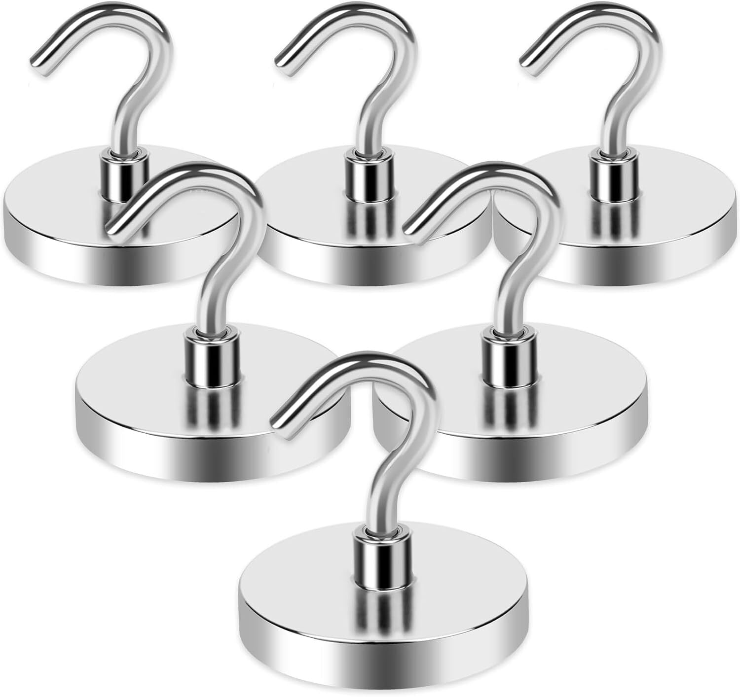 new LOVIMAG Strong Magnetic Hooks, 100LBS Magnet Hooks for Cruise 110lbs, Silver LOVIMAG - KOEEK