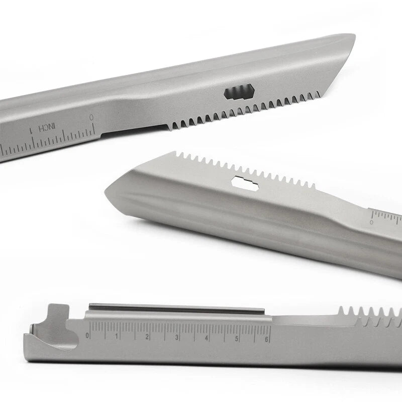 Pure Titanium Hand Trowel Small Ultralight Shovel Outdoor Multi Tool for Digging 07FC0E-D4 - KOEEK