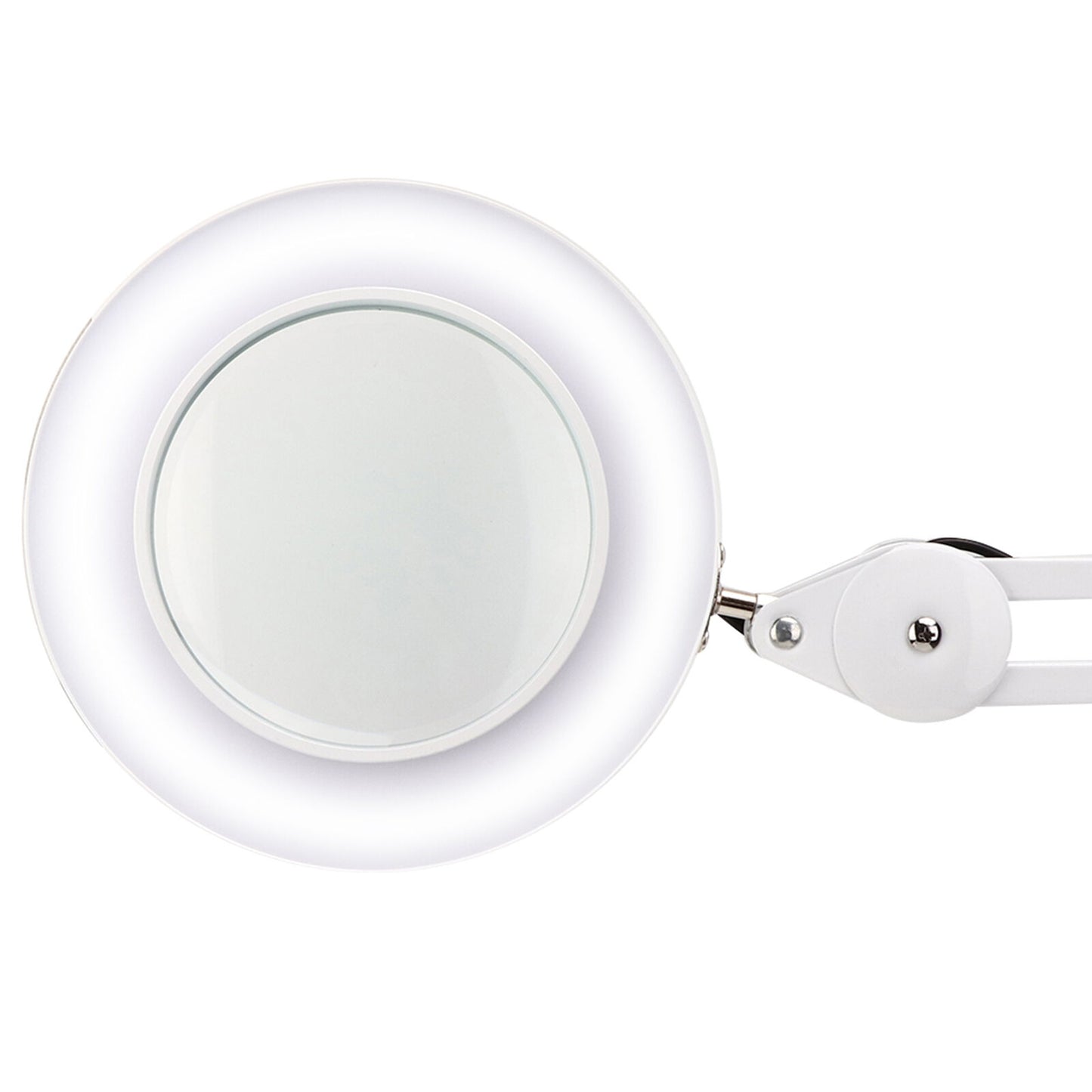 new Clip On Magnifier Lamp Tattoo USB 5X Magnifying Ring Lamp(White ) HGF koeek - KOEEK