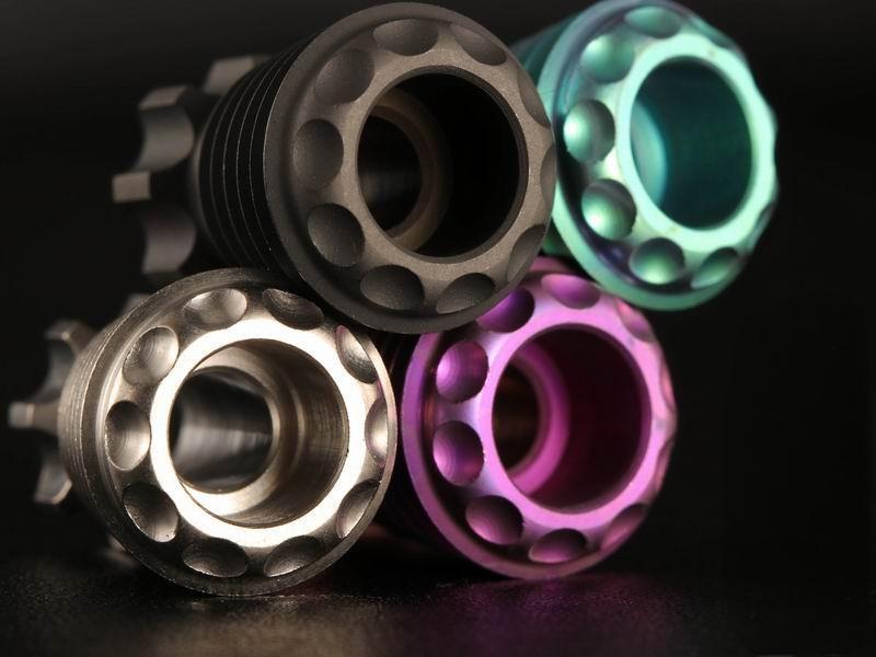 Titanium Knife Lanyard Bead Paracord Necklace Pendant Bracelet Bead EDC Charm 07FC0E-D4 - KOEEK