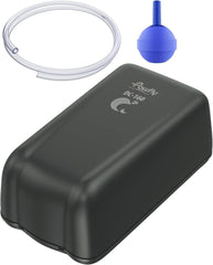 new Pawfly Aquarium Battery Operated Air Pump 40 GPH for Fish Tanks up to Black PAWFLY - KOEEK