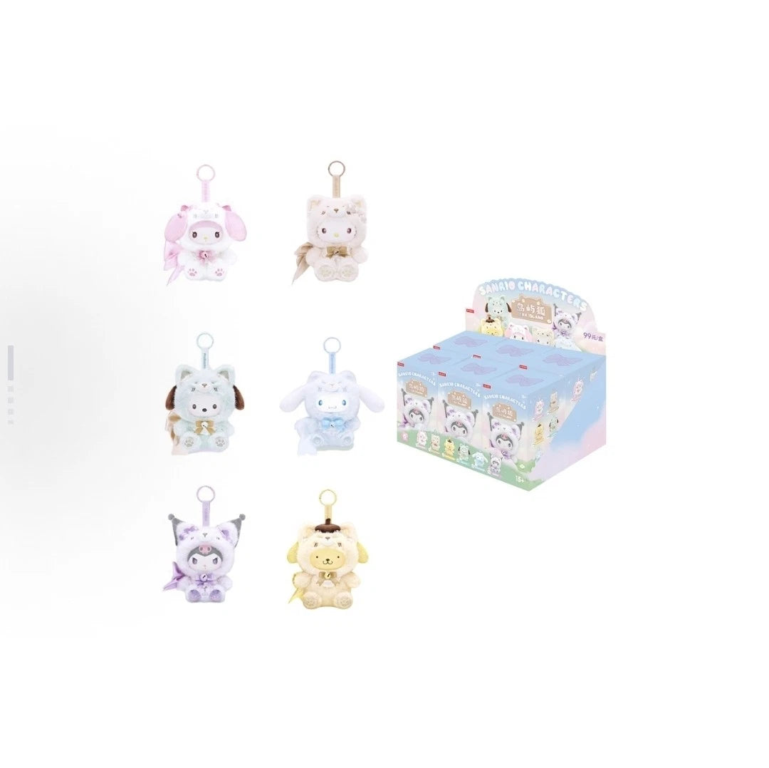 MINISO Sanrio Characters Fox Island Series Plush Blind Box Confirmed Figure Toy SANRIO - KOEEK