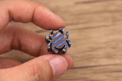 Titanium TC4 Spider Shaped Knife Key Parachute Cord DIY Bead Pendant Lanyard EDC 07FC0E-D4 - KOEEK