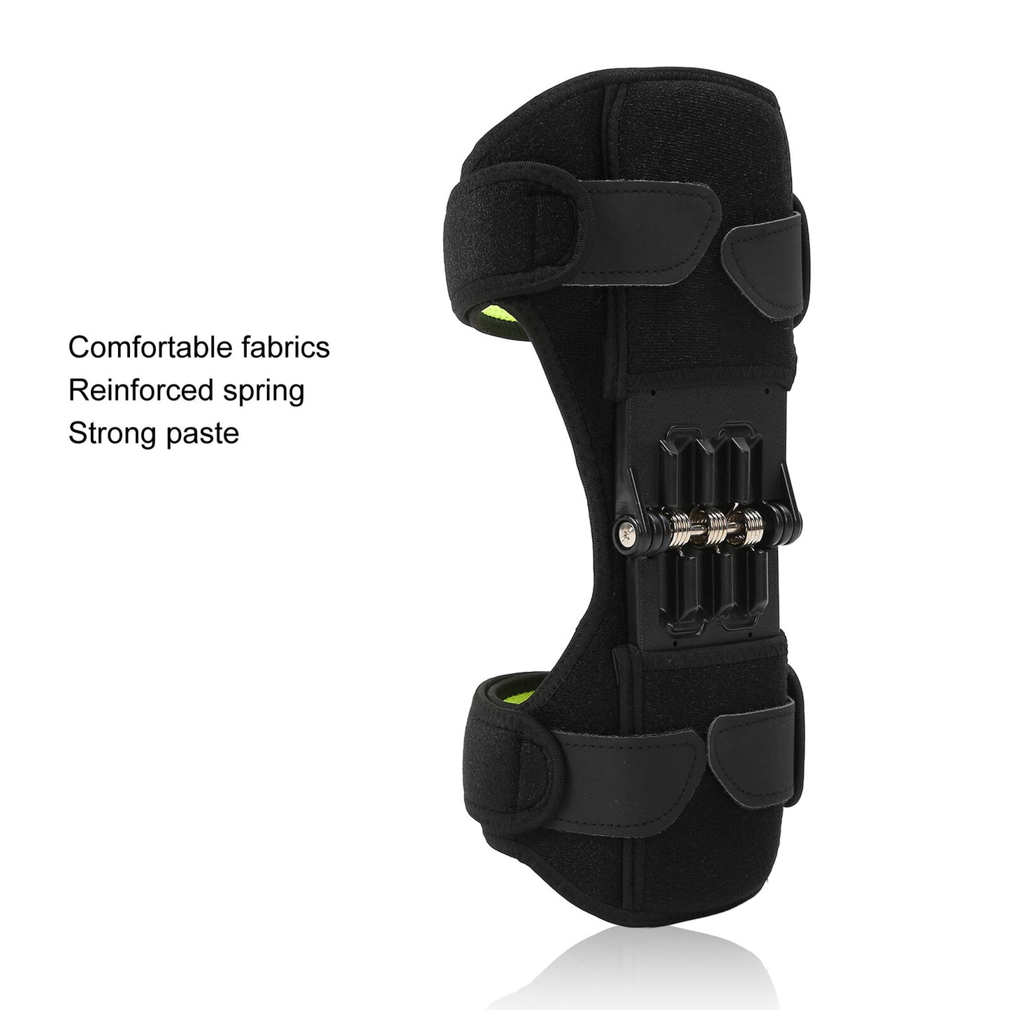 new Knee Booster Green Strap Spring Assisted Mountaineering Knee Patella Booster HGF koeek - KOEEK