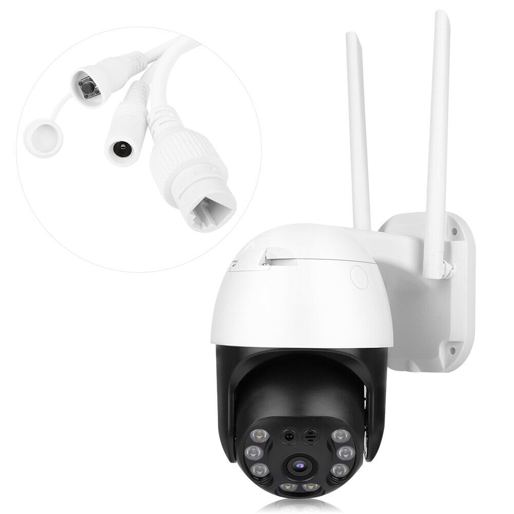 new (U.S. Regulations)Bediffer 8 Lights CCTV 100240V HD Human Detect 3MP Night koeek - KOEEK