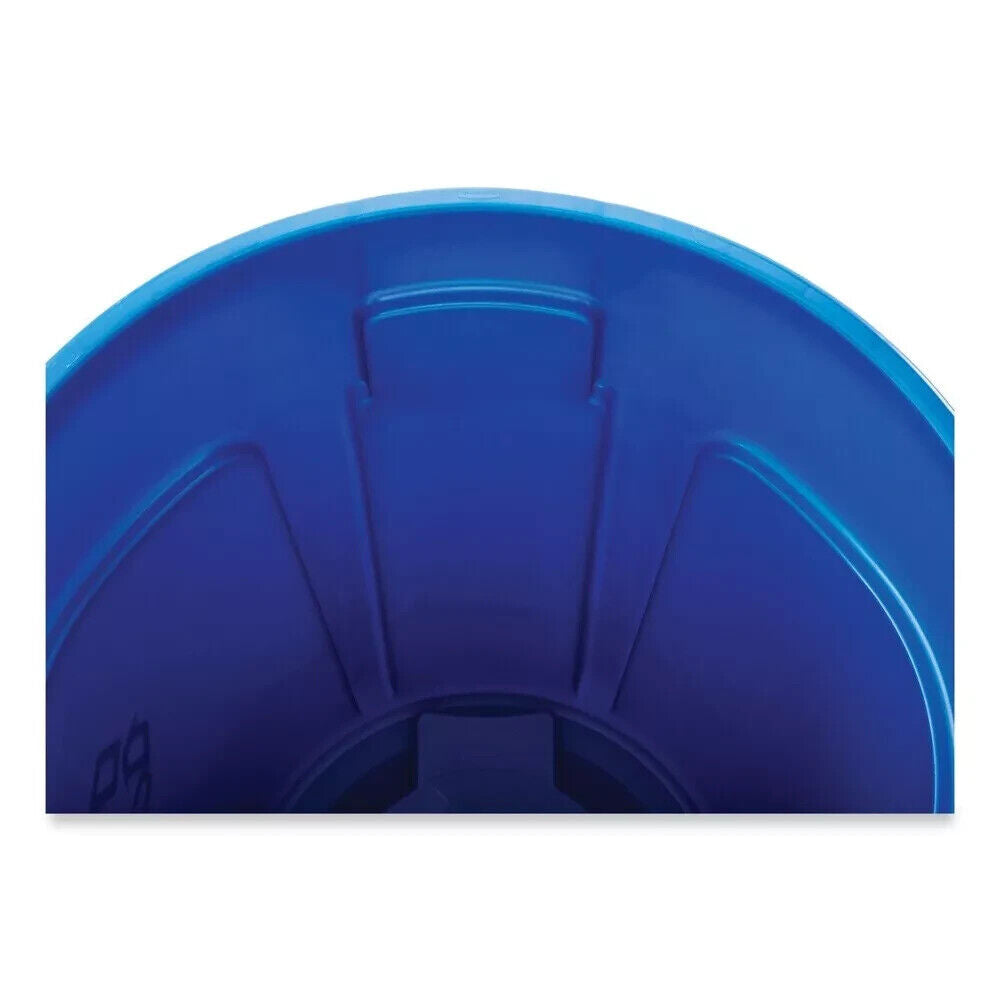 new Rubbermaid Brute Recycling Container Round 32 Gal Blue 263273be koeek - KOEEK