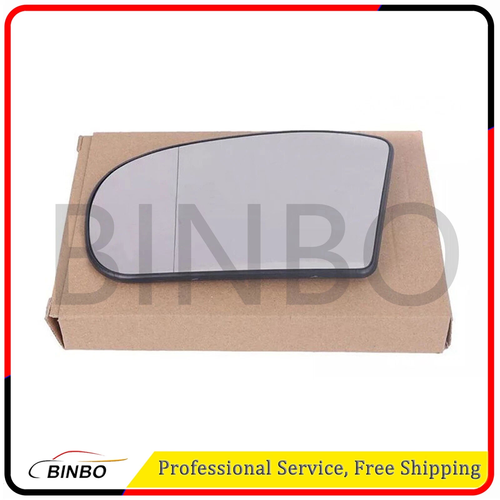 Left Side Door Mirror Glass Fit For 03-06 Mercedes Benz E/C-class W211 W203 07FC0E-D4 - KOEEK