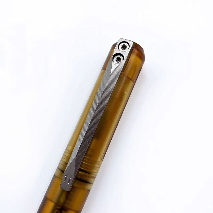 Portable PEI Titanium Alloy Signature Pen Writing Outdoor EDC Pocket Multi-Tools 07FC0E-D4 - KOEEK