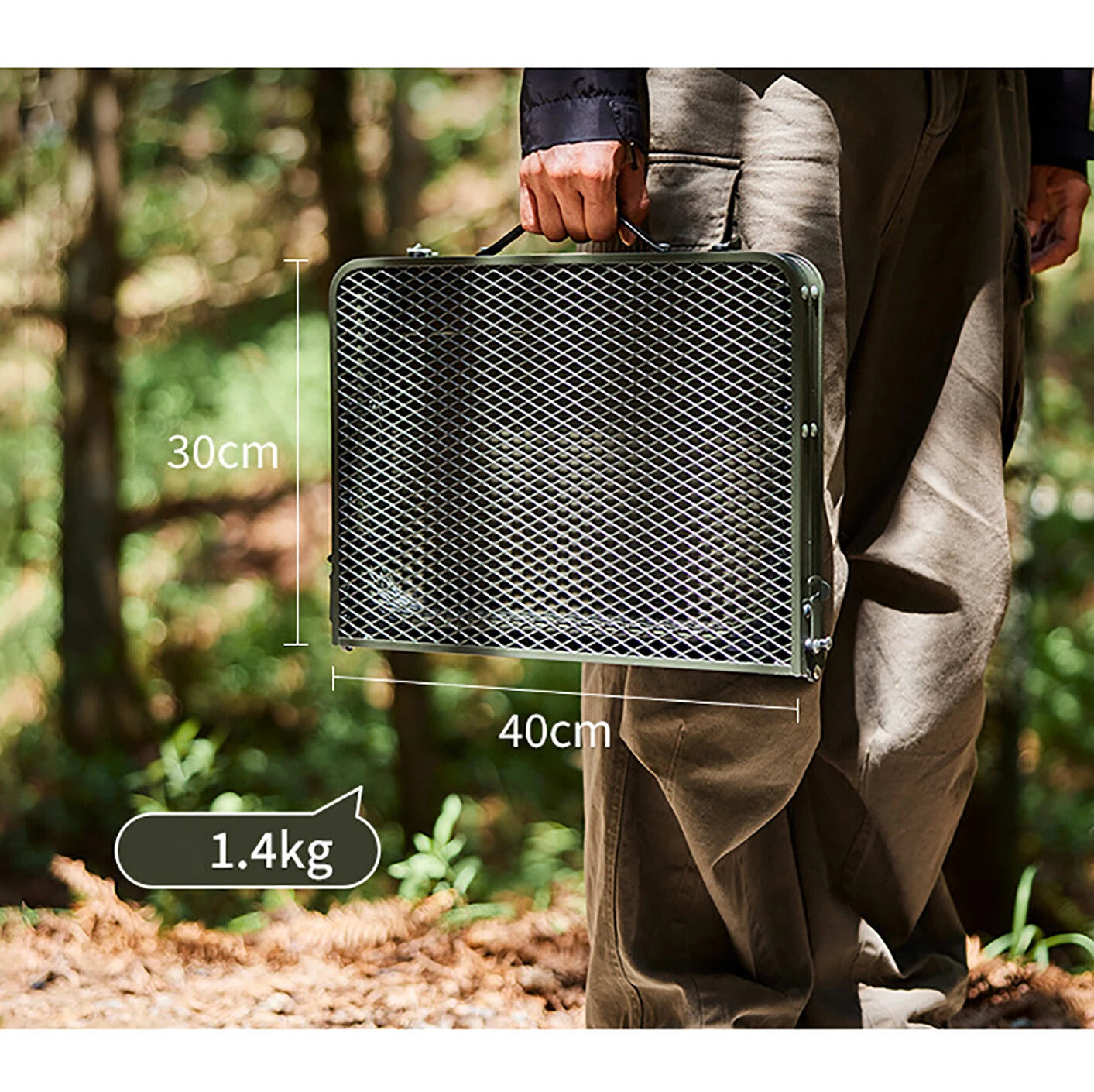 gateleg table Half-net table Portable outdoor camping table camping picnic table 07FC0E-D4 - KOEEK
