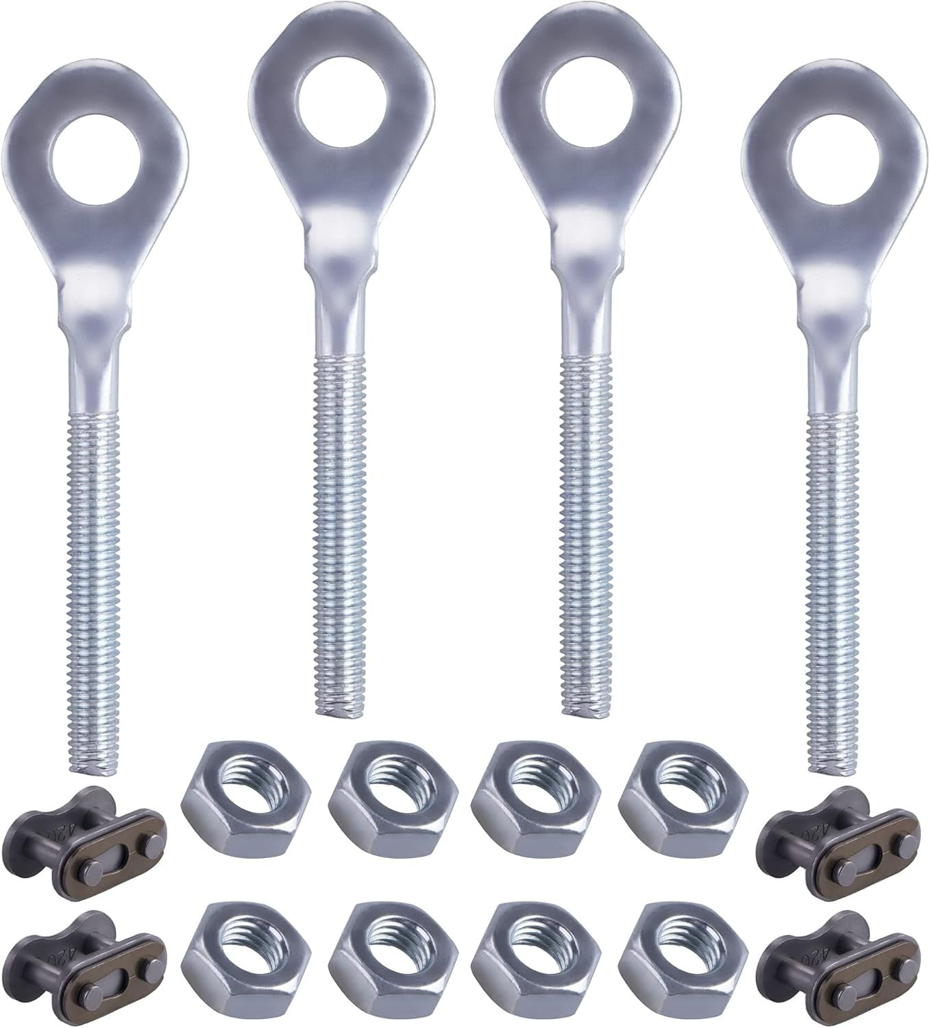 new 0.4" Chain Axle Adjuster, 2Pcs 13mm Aperture Dirt Bike Accessories... 07FC0E-D4 - KOEEK