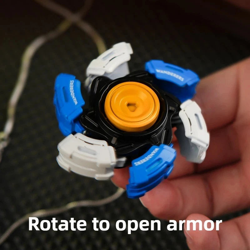 Wanderer EDC Metal Fidget Spinner Armor-Opening Decompression Toy 07FC0E-D4 - KOEEK