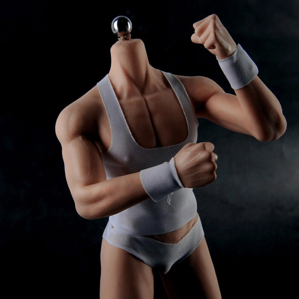 1:6 JIAOU DOLL Seamless Male Body Suntan Flexible Action Figure Changable Feet 07FC0E-D4 - KOEEK