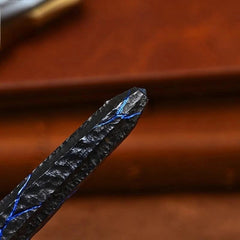 Handmade Titanium Pocket BallPoint Pen Signature Writing Pen Business Office EDC 07FC0E-D4 - KOEEK
