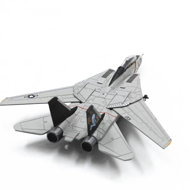 AF1 1/144 F-14A TOMCAT U.S.NAVY VF-84 JOLLY ROGERS AJ201 1978 Diecast 07FC0E-D4 - KOEEK