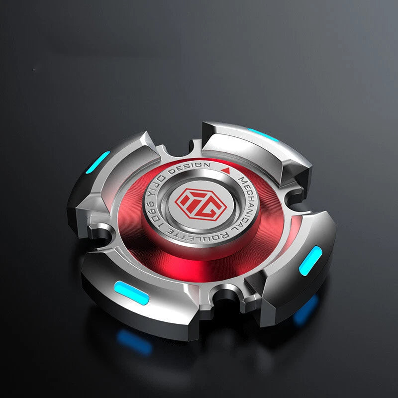 EDC Metal Adult Fidget Toys metal Luminous Alloy Fidget Spinner ADHD Tool Gift 07FC0E-D4 - KOEEK