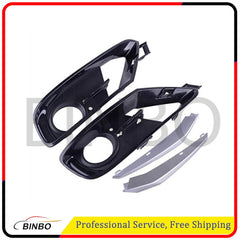 For 2012-2015 BMW 3' F30 F31 320/328 Front Bumper Fog Light Grille Cover Grill 07FC0E-D4 - KOEEK