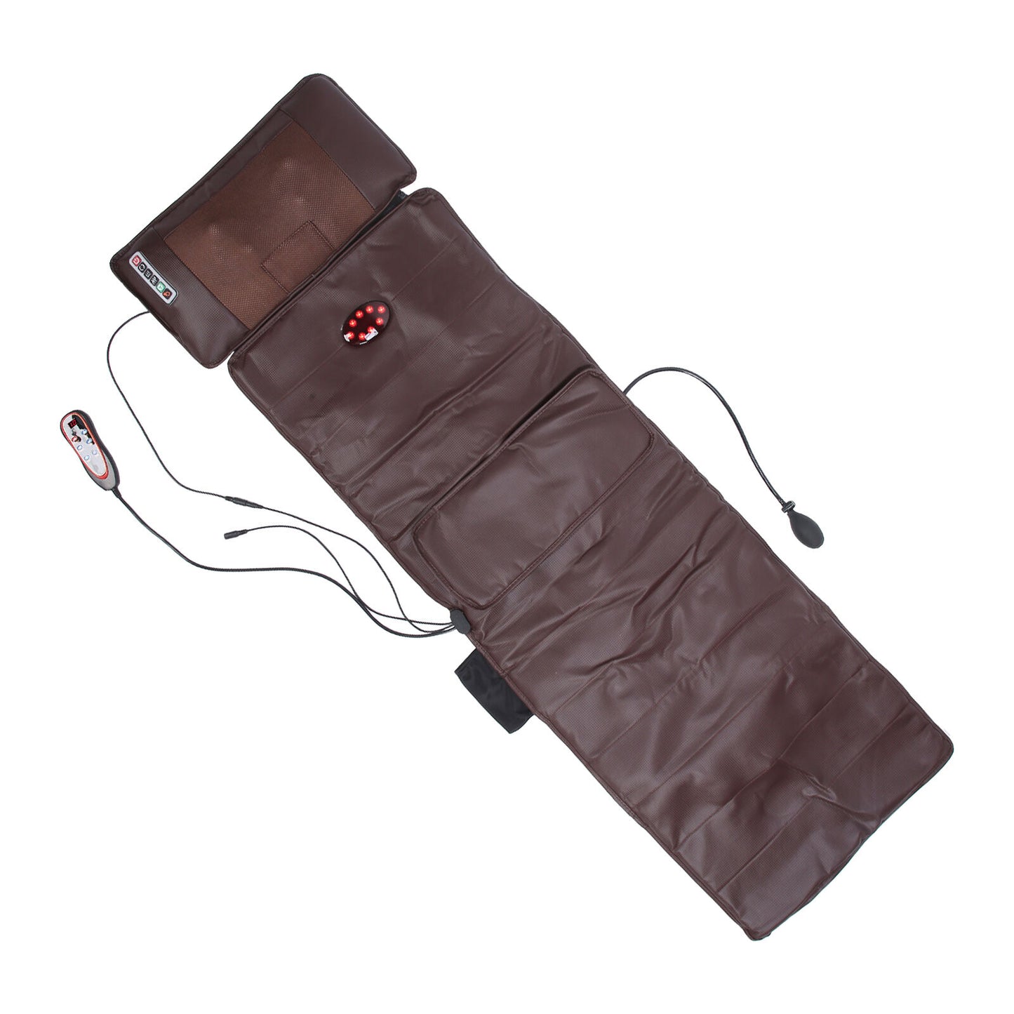 new Electric Massage Pad Whole Vibrating Mat For Neck Leg WaistV(EU Plug ) HGF koeek - KOEEK