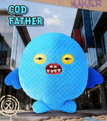 Fuggler Bigg Fugg Series 2 Large Ugly Cute Monster Cod Father Plush Doll FUGGLER - KOEEK