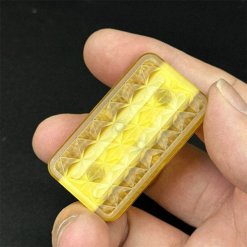 Exquisite PEI Fidget Slider Mechanical Fidget EDC Toys Amber Stress Relief Toy 07FC0E-D4 - KOEEK
