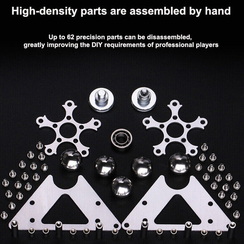 Fidget Spinner Metal Adult Kid Anti-stress Top Gyroscope Stress Reliever EDC Toy 07FC0E-D4 - KOEEK