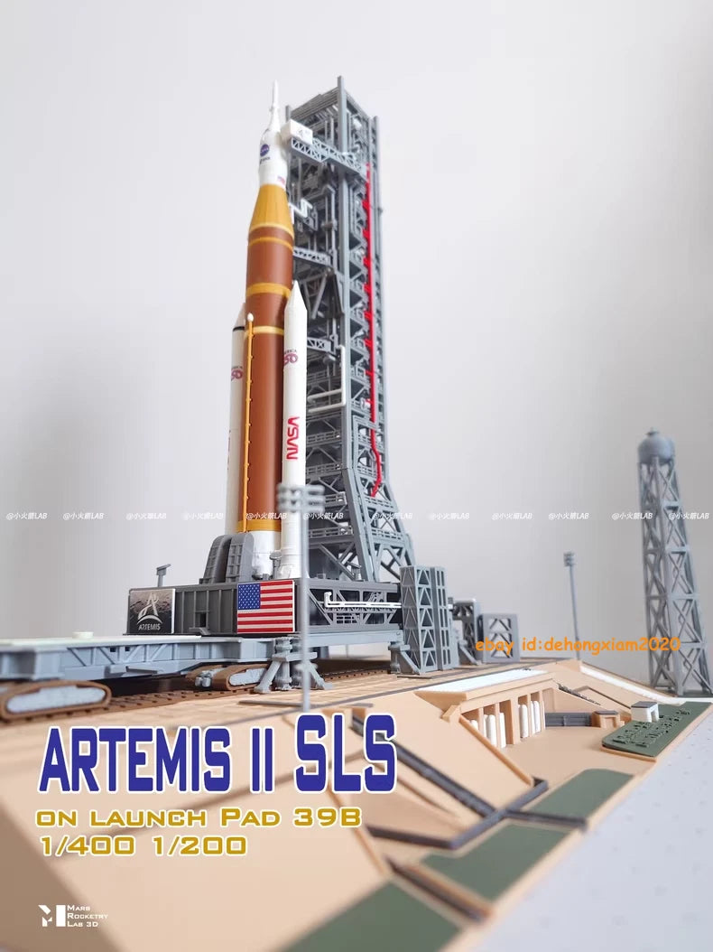 1/400 Artemis SLS Launch Scenario Cape Canaveral 39B 3D Printing A set Model 07FC0E-D4 - KOEEK