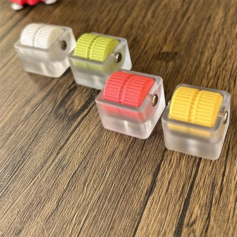 Creative Ice Roller EDC Fidget Toys Plastic Mechanical Stress Relief Toys 07FC0E-D4 - KOEEK