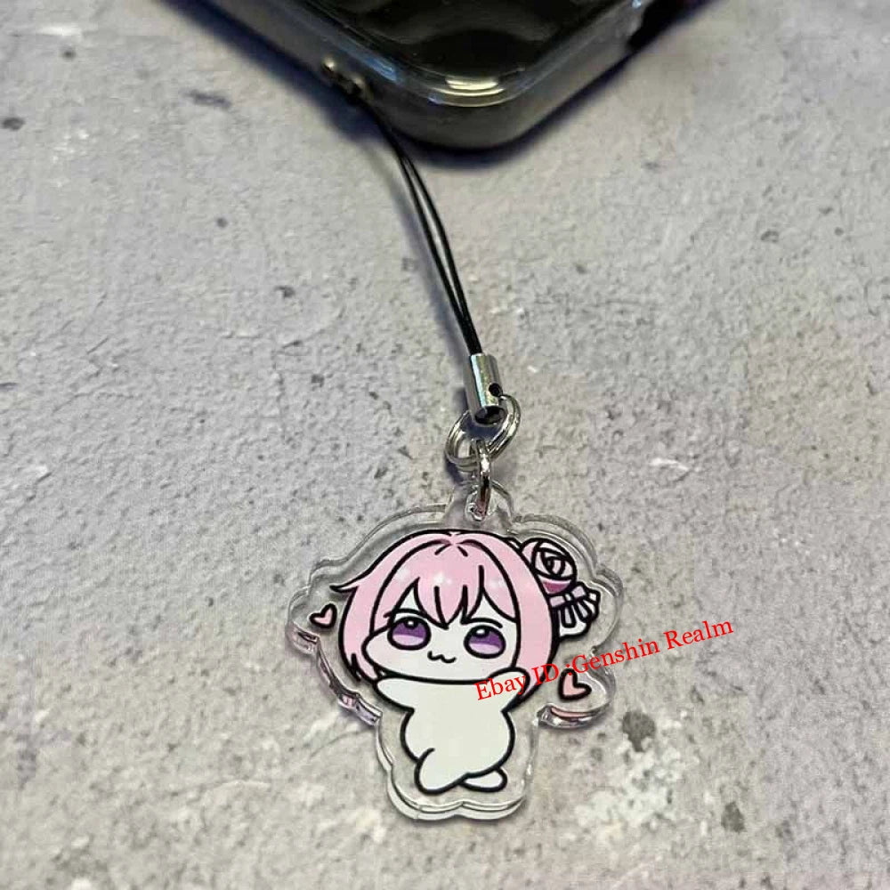 6Pcs/Set NIKKE:The Goddess of Victory Doro Acrylic Phone Decor Backpack Pendant 07FC0E-D4 - KOEEK