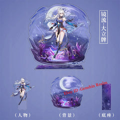 Anime Honkai: Star Rail Jingliu Acrylic Desktop Stand Figure Collection Decor 07FC0E-D4 - KOEEK
