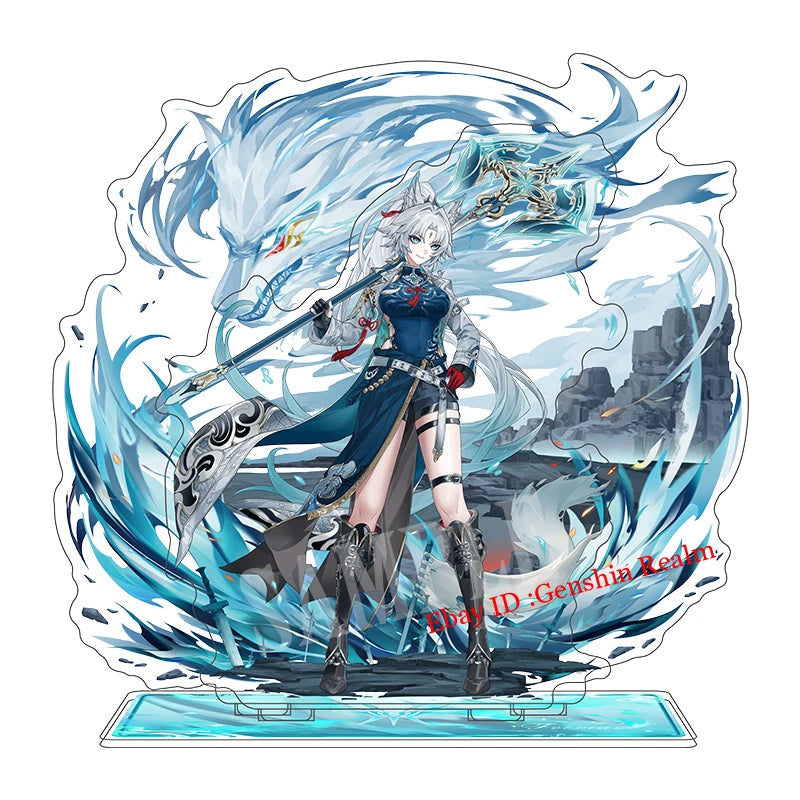 Anime Honkai: Star Rail Feixiao Deluxe Acrylic Desktop Stand Figure Collection 07FC0E-D4 - KOEEK