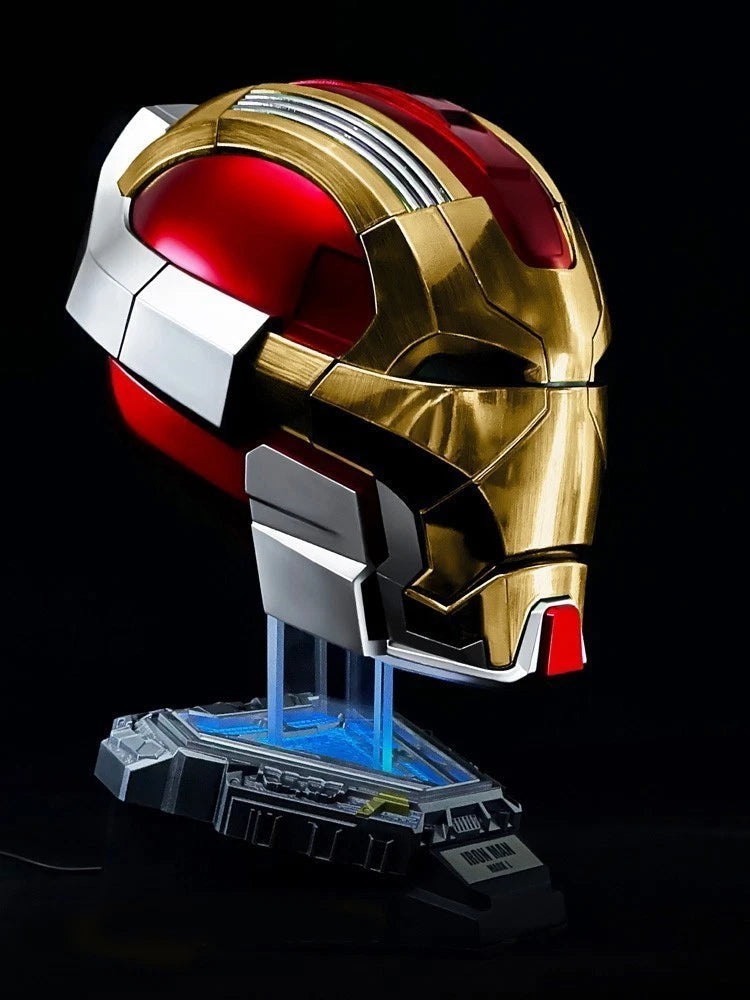 IN STOCK Iron Man MK17 Heartbreaker Helmet English Voice-controlled Full Mask 07FC0E-D4 - KOEEK