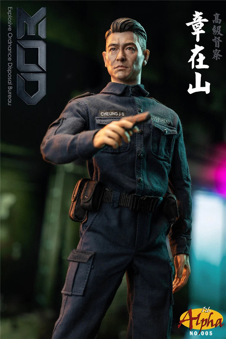 Alpha005 1/6 Shock Wave Andy Lau 12" Male Action Figure Model Toy INSTOCK 07FC0E-D4 - KOEEK