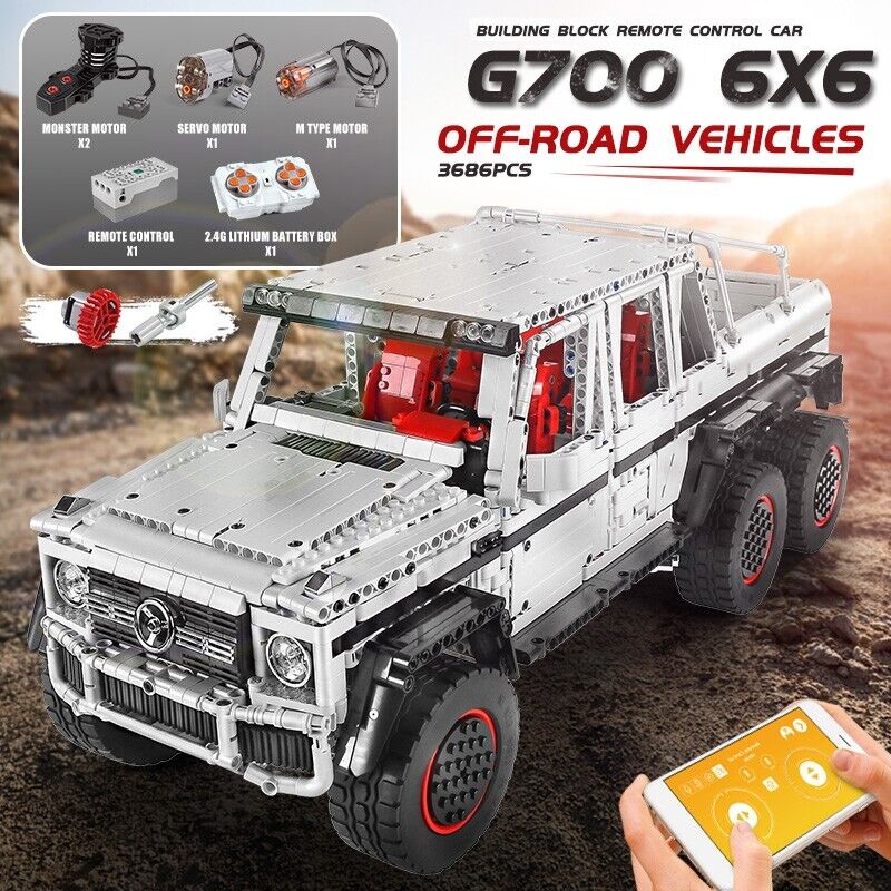 new Mould King 13061 Off-Road Truck Pick-up Vehicle Remote Control Building Block MOULD KING - KOEEK