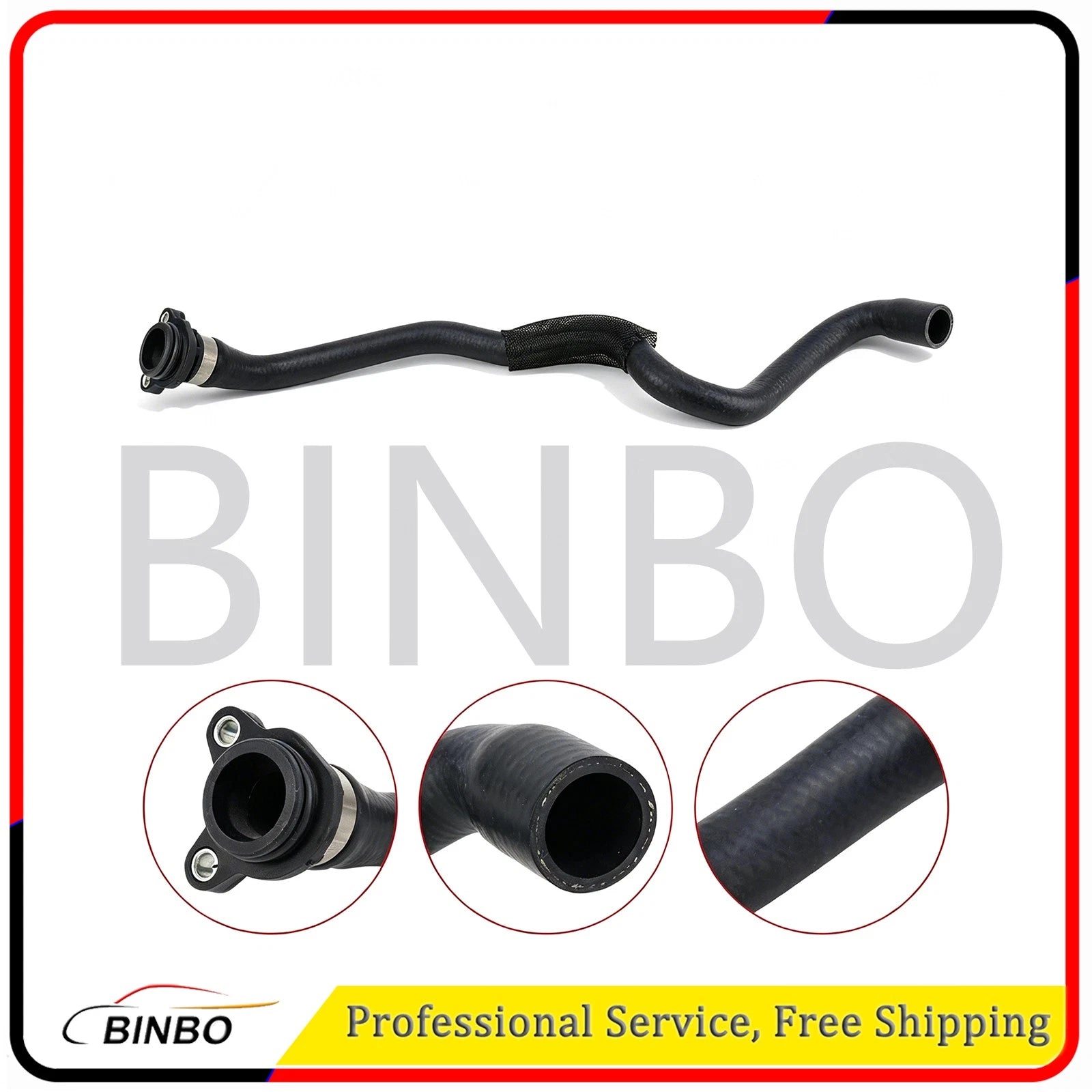 5pcs Radiator Coolant Hose Kit for BMW E82 E90 E92 135i 335i xDrive Z4 N54 N55 07FC0E-D4 - KOEEK