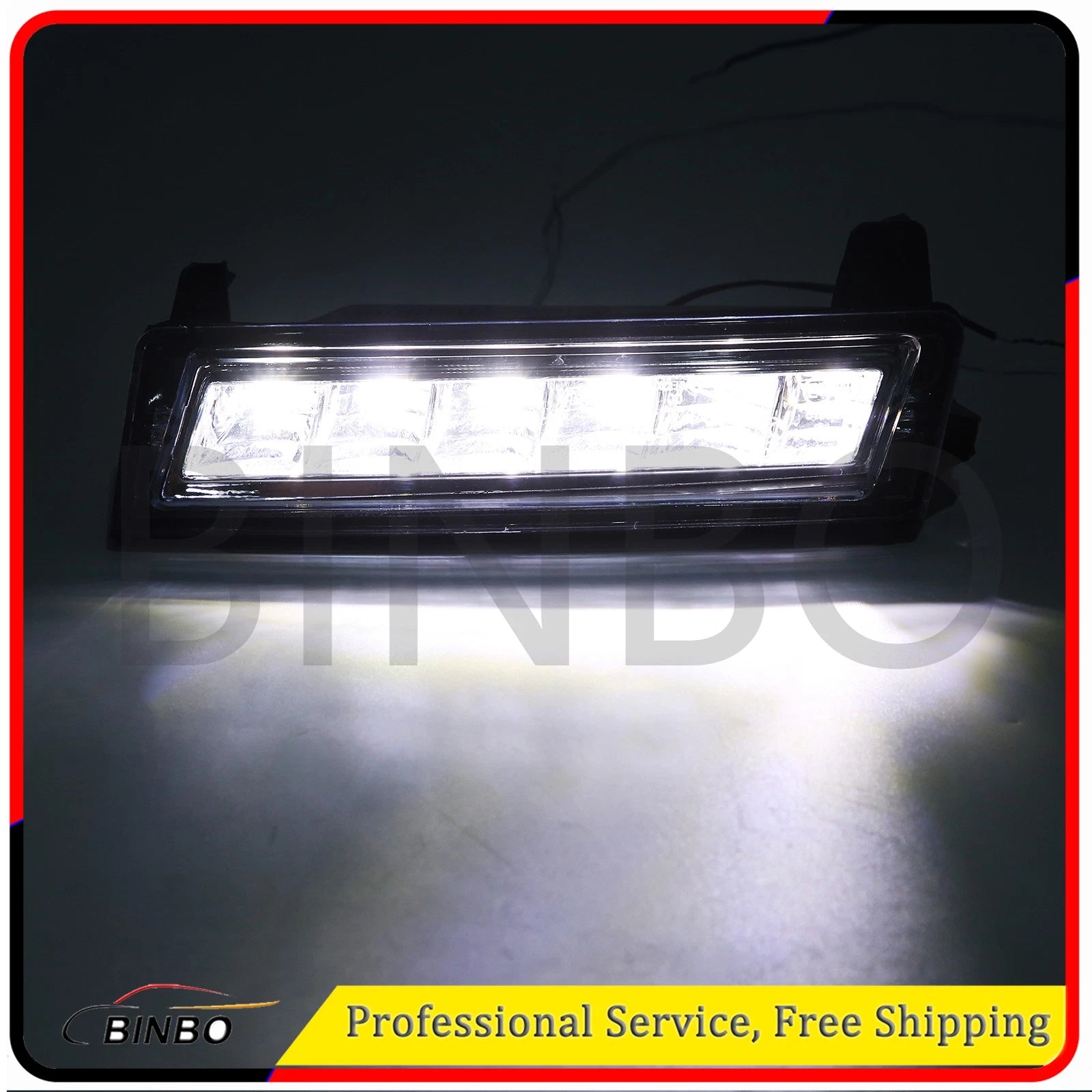 2X LED DRL Daytime Running Lights Fog Lamp L+R For Benz W164 X164 X204 2010-2013 07FC0E-D4 - KOEEK