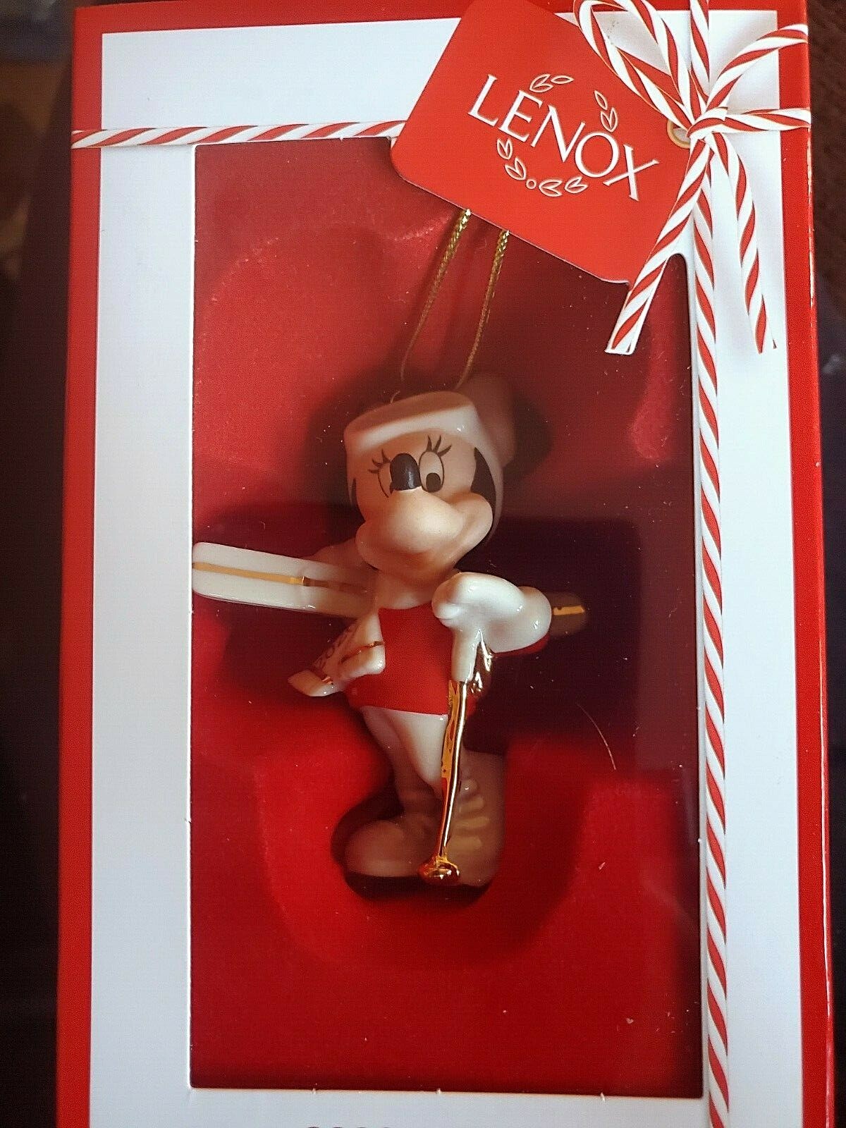 Lenox 2020 Disney Season For Skiing Minnie Ornament LENOX - KOEEK