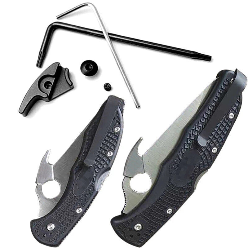 For Spyderco Endura C10 Delica C11 Folding Knife Thumb Stud Screw Screwdriver 07FC0E-D4 - KOEEK