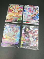 IN STOCK Pokémon Chinese 4Pcs Sylveon Set CS4aC Alt Art Holo Sword & Shield 07FC0E-D4 - KOEEK