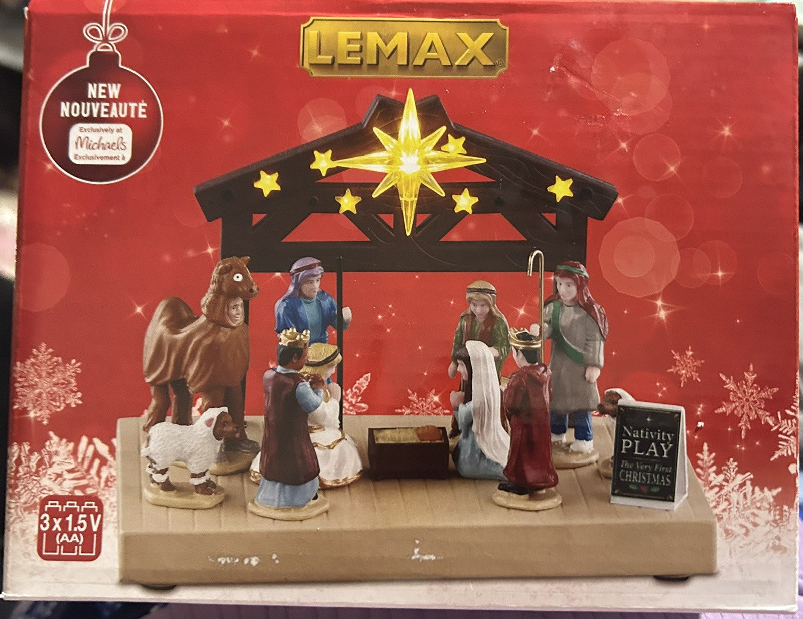 ! LEMAX Christmas 2025 Nativity Play Lighted Table Accent Decor 54530 LEMAX - KOEEK