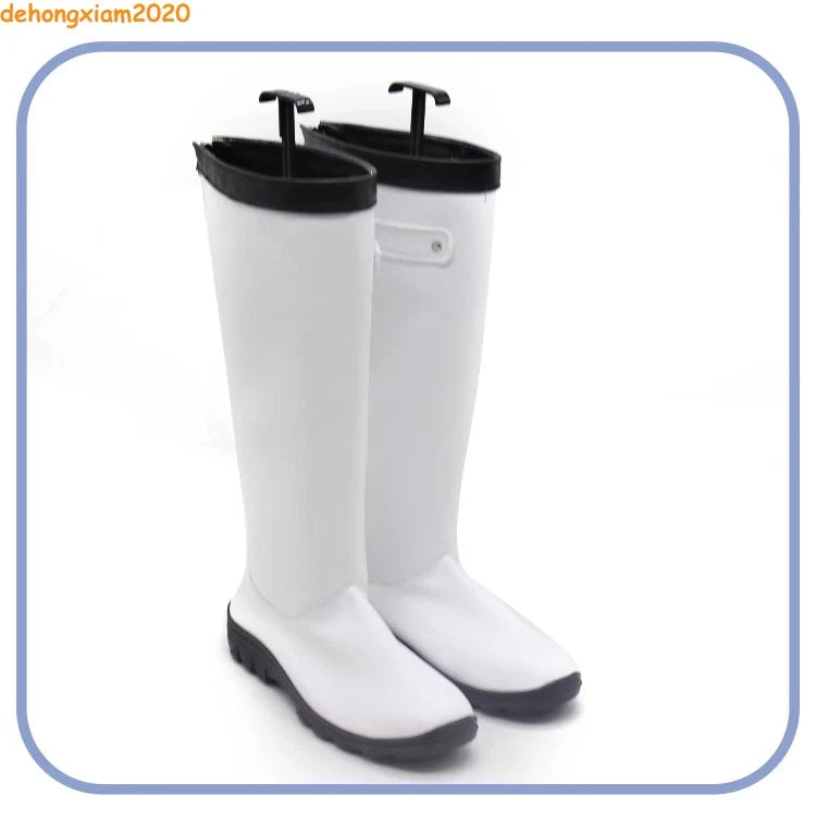 The Fantastic Four: First Steps Invisible Woman Shoes Halloween White Long Boots 07FC0E-D4 - KOEEK