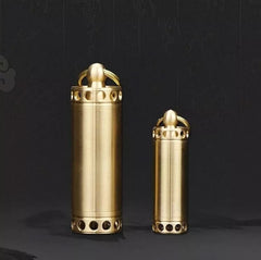 EDC Brass Waterproof Pill Box Organizer Container Case Storage Tank Key chain 07FC0E-D4 - KOEEK