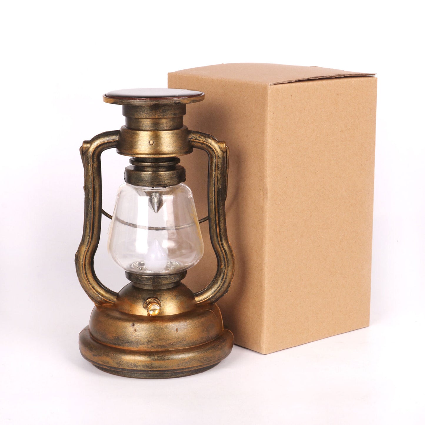 new Solar Lantern Outdoor, Hanging Solar Lights Flickering Flame LED Vintage koeek - KOEEK